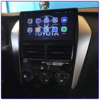 2G RAM 9 pulgadas de la Radiocoche par za Toyota Vios Yaris Radio 2018 sistema Multimedijski AutoRadio GPS unidad Android stereo