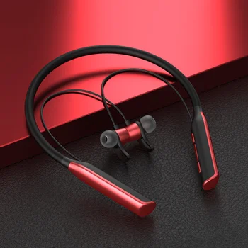 Vratu-Vgrajeni Magnetni Brezžična tehnologija Bluetooth 5.0 Slušalke Slušalke z Mikrofonom