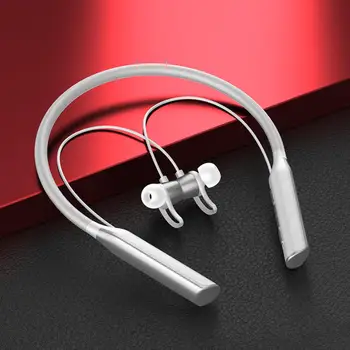 Vratu-Vgrajeni Magnetni Brezžična tehnologija Bluetooth 5.0 Slušalke Slušalke z Mikrofonom