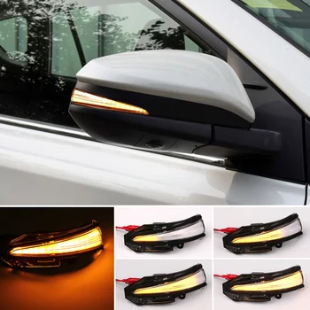 LED Dinamični Vključite Signal Strani Ogledalo Lučka Lučka Za Toyota RAV4 XA40 13-18 Highlander 4Runner 14-19 XU50 Noe R80 Voxy