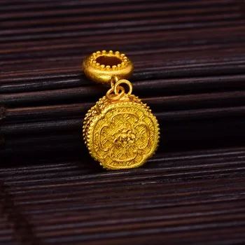 Prvotni načrt Ogrlico, Obesek, Kitajski, klasični slog, ki je edinstven stari zlato obrti svetlobno razkošje čar ženske srebrni nakit