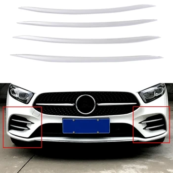 Avto Spredaj Meglo Lučka Trim za dovod Zraka Rešetka za Dekoracijo Mercedes-Benz A-Razred A180L A200L 2019