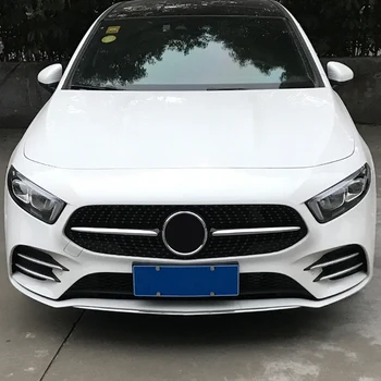 Avto Spredaj Meglo Lučka Trim za dovod Zraka Rešetka za Dekoracijo Mercedes-Benz A-Razred A180L A200L 2019