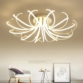 Moda sodobni LED lestenec v Zaprtih prostorih doma dekoracijo lestenec razsvetljavo