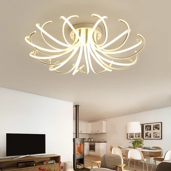 Moda sodobni LED lestenec v Zaprtih prostorih doma dekoracijo lestenec razsvetljavo
