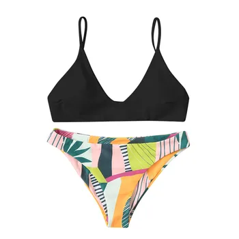 Bikini 2021 Seksi Brazilske Ženske Kopalke, Kopalke Dva Kosa Push Up Bikini Komplet Plaži, Kopalne Obleke Plavati Obrabe, Plavanje Obleko