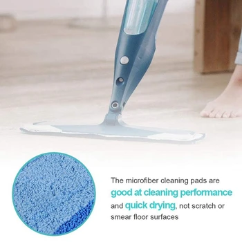 6 Pack Microfiber Cleaning Pads for Bona Premium Spray Mop