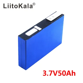 LiitoKala 3,7 v 50Ah Li-ionska baterija visoke možganov moč celic za diy 24v turistični trener/Razsvetljava/Sončne energije za shranjevanje