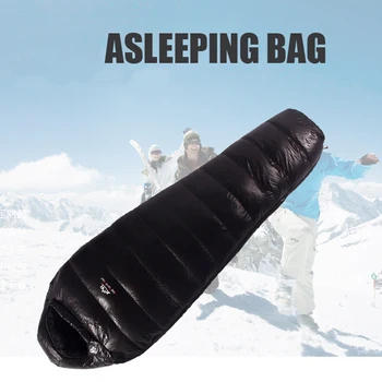 LMR ultralahkih navzdol spalna vreča za odrasle spalna vreča dodatki za kampiranje Mumija vreča spanec določa nepremočljiva dihanje 800 g 1000g