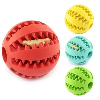 Pes Zob Čiščenje Žogice,Žvečenje Hrane, Igrač Žogo nestrupeno Mehke Gume Žogo za Hišne Usposabljanje