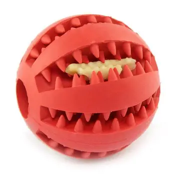 Pes Zob Čiščenje Žogice,Žvečenje Hrane, Igrač Žogo nestrupeno Mehke Gume Žogo za Hišne Usposabljanje