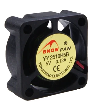 Snowfan yy2510h5b 2510 hladilni ventilator 2.5 5v žogo-in-roller mini hladilni ventilator