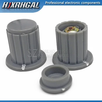 5PCS Sivi gumb gumb skp je primerna za visoke kakovosti WXD3-13-2W - obrnil posebne potenciometer gumb hjxrhgal