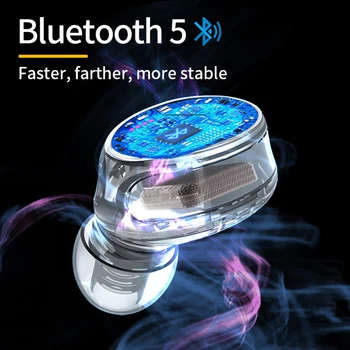 TWS K1 Slušalke Brezžične Bluetooth slušalke V Uho globok bas 3D stere Slušalke Z Mikrofonom za prostoročno uporabo za šport hifi glasbeni