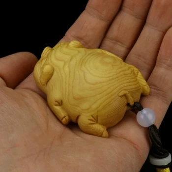 Šimšir carving (Fu pig) handcraftwork