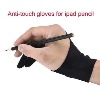 2-Prst Tablet Risanje Anti - Rokavice Za iPad Pro 9.7 10.5 Za 12,9 Palčni Svinčnik