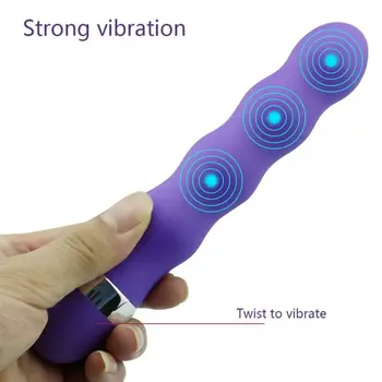 Cenejši Multi-speed G Spot Vagina Vibrator za Klitoris Butt Plug Analne Erotike Dober Izdelek, Sex Igrača za Ženske Moški Odrasli Ženski Vibrator