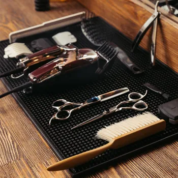 Anti-skid tipke za Frizerski orodja Brivnica push-strižna scissores Mat lase udarec za lase combl posnetek zaslona pad Brivnica dodatki