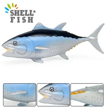 Realna Trdna Morske Živali, Figur Simulacije Morskih Živali Model Tuna otrokove Kognitivne Igrača Doma Deco Dejanje Igrače Številke