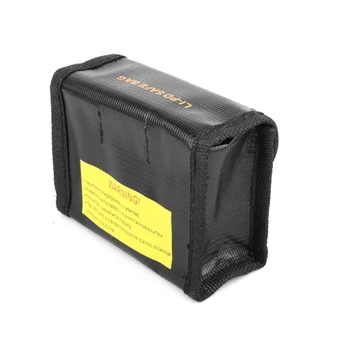 3 velikost za DJI Mavic Mini Brnenje Lipo Baterije Primeru eksplozijam Varno Skladiščenje Vrečko Ognjevarne Zaščitne Škatle za Zaščito pred Sevanjem
