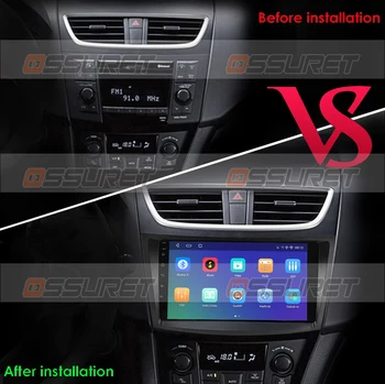 Avtomobilski Stereo sistem GPS Navigacija Multimedia Player Za leto 2011 2012 2013 Suzuki Swift 9
