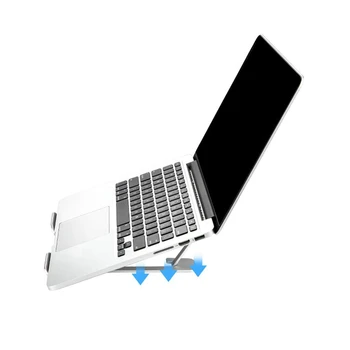 Laptop Stand Nastavljiv Laptop Stand Aluminij Zlitine Zvezek Zložljivi Nosilec Za Računalnik Hlajenje Prilagoditev Nosilec
