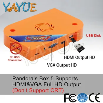 960 v 1 Pandora ' s Box 5 Arkadna Igra Krovu z Jamma Kabli HDMI / VGA Izhod Full HD 720P Za Pandora Arkadna Igra Kabinet
