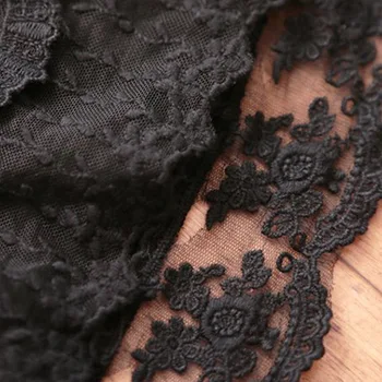 Harajuku Mori Dekle Nabrano Krilo Ženske Oblačila Multi Layer Lolita Črne Čipke Votlih Iz Visoko Pasu Kawaii Sladko Krila A173