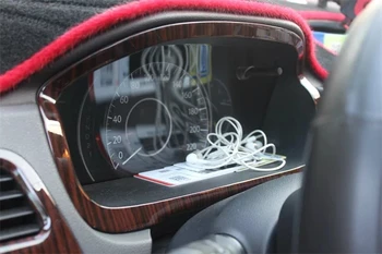 Za leta ali 2016 Honda CRV Breskev okvir lesa Radio Audio Plošče Dash Gori Trim Uspela Kit Fascijo Obraz Prostorski Okvir