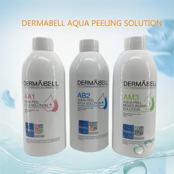 Aqua Clean Rešitev Aqua Olupimo Koncentrirana Raztopina Dermabell 3*400 ml plastenki Facial Serum Hydra Obraz Serum Za Nego Kože
