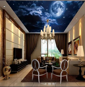Foto Ozadje Strop Zidana Stena Papirjev Doma Dekor zvezdnato nebo, otroška soba, strop