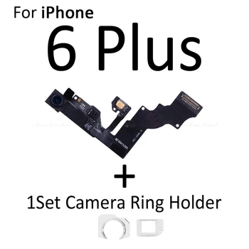 Sprednjo Kamero vklopite Senzor Bližine Svetlobe Mic Flex Kabel Za iPhone 4 in 4S 5 5C 5S SE 2016 6 6S Plus S Kamero Spredaj, Obroč Imetnika