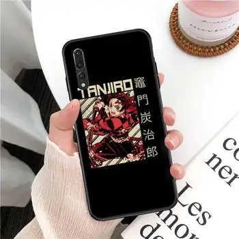 Yinuoda Anime Demon Slayer Kimetsu ne Yaiba Mehko Telefon Primeru Kritje Za Huawei P10 20 30 40 Lite P20Pro P30Pro P40Pro Psmart
