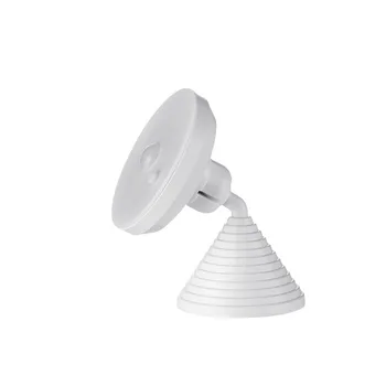 360° Obračanje Senzor Gibanja Ponoči Luči USB Polnjenje Kabinet Stenske Svetilke mini white light/topla svetloba za omaro koridor