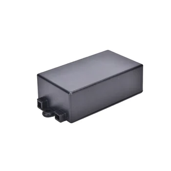 1 KOS črne barve Plastični Pokrov Projekt Elektronskih instrumentov v Primeru Vodotesno Ohišje Box 65*38*22 mm