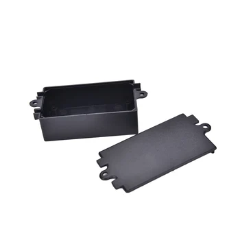1 KOS črne barve Plastični Pokrov Projekt Elektronskih instrumentov v Primeru Vodotesno Ohišje Box 65*38*22 mm