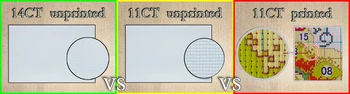 Miši in jagode risanka slikarstvo šteje natisnjena na platno DMC 11CT 14CT kompleti kitajski Navzkrižno Šiv vezenje needlework Set