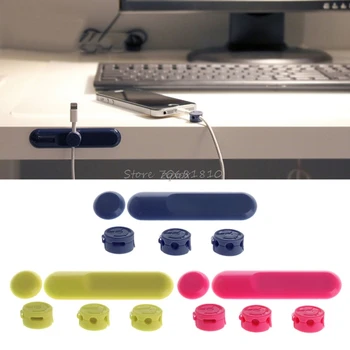 Magnetne Sponke Sponke, Kabel USB Navijalec za Upravljanje Desk Žice Priključite Napravo za Shranjevanje Imetnik Organizator Za iPhone, Samsung