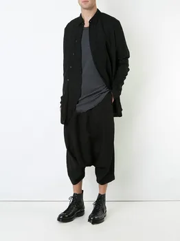 Novo leto 2020 moška Oblačila Poletje moda vrečasta hlače all-se ujemajo izvirno meri Haren hlače plus velikost pevka kostumi