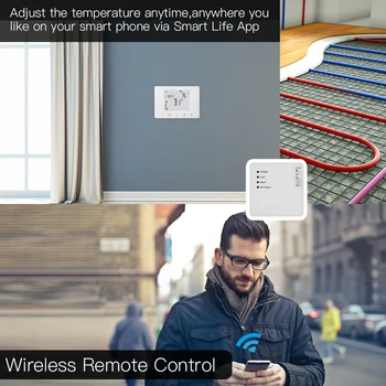 WiFi Smart Termostat Steni Visijo Električno Talno Ogrevanje Temperaturni Regulator Delo z Alexa googlova Domača stran