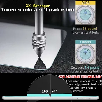 Tablični Kaljeno Steklo Screen Protector Pokrovček za Samsung Tab Galaxy S4 10.5 palčni T830 T835 Tablet Kaljeno Film eksplozijam