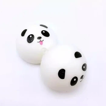 4 CM/7 CM Panda Figo Stres Razbremenilna Žogo Počasi Narašča Oprostitev Stres Igrače Keychain Otroci Igrače QP2