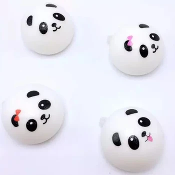 4 CM/7 CM Panda Figo Stres Razbremenilna Žogo Počasi Narašča Oprostitev Stres Igrače Keychain Otroci Igrače QP2