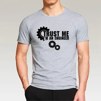 2019 Smešno Smešno Verjemi Mi, Jaz Sem Inženir Kratek Rokav Poletje T-Shirt Smešno Moških Srajc Unisex Tee