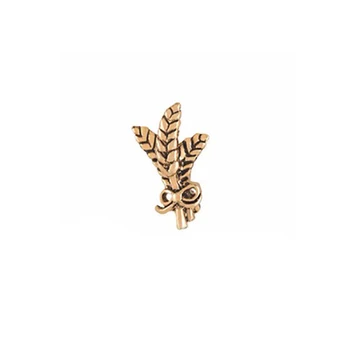 10pcs uho pšenice po Meri Plavajočo vrstico s sistemskimi ukazi Za steklo, ki živijo locket ogrlica Ure
