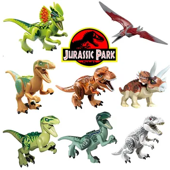 2020 Jurassic Dinozavri Svetu Opeke Otroci Igrače Juguetes Združljivih Gradnikov Jurassic Park, Dinozaver Za Otroke Darila