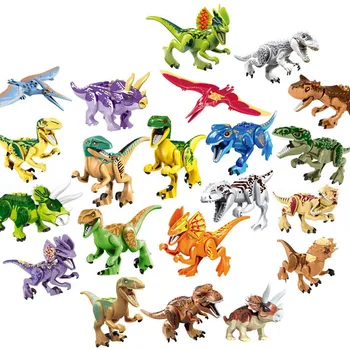 2020 Jurassic Dinozavri Svetu Opeke Otroci Igrače Juguetes Združljivih Gradnikov Jurassic Park, Dinozaver Za Otroke Darila