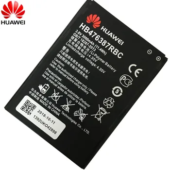 Original Za Huawei HB476387RBC Polnilna Li-ion baterija telefona Za Huawei Huawei Honor 3X G750 B199 3000mAh