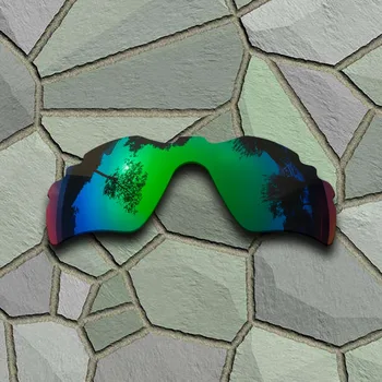 Jade Zelene in Vijolične, Modre Polarizirana sončna Očala Zamenjava Leč za Oakley Radar Path Odvajati