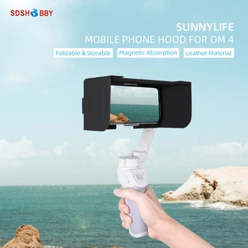 Sunnylife Mobilni Telefon ne Kapuco Zložljive Magnetni Dežnik Usnje Kapuco za OM 4